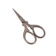 thumbnail image 4 of Unique Bargains 1 Pc Embossed Scissors Eyebrow Trimmer Bathroom Titanium Tone, 4 of 5