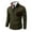 01 Army Green, variant on Awdenio Sweaters for Men Zipper up Slim Fit Casual Long Sleeve Knitted Stand Collar Loose Pockets Cardigan Sweaters Basic Shirt Top