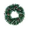 24 in. Frosted Berry Wreath