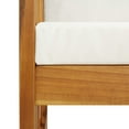 thumbnail image 5 of vidaXL Garden Chairs with Cushions 2 pcs Solid Acacia Wood, 5 of 5