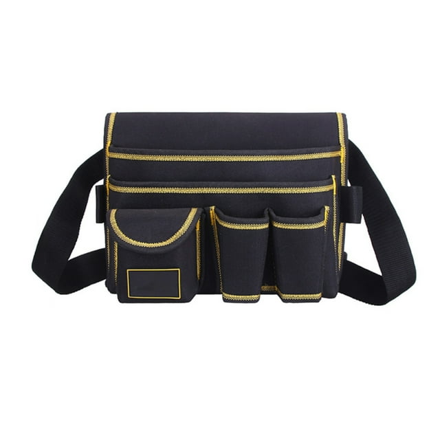 Amdohai Sac de Taille d'Électricien Ajustable, Pochette d'Outil Multifonction Pochette d'Outil d'Électricien pour Électricien Technicien Mécanicien Automobile