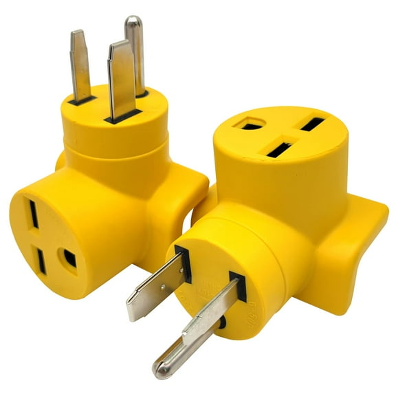 Parkworld 63203 NEMA 6-50P to 6-30R One Piece Compact Adapter Welder to Workshop Adaptor Output 30amp 250Volt