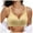 Yellow, variant on Gerichy Womens Comfortable Wireless Bras Push Up Seamless Bralettes Soft V Neck Brassiere Scalloped Full Coverage Everyday Bra Blue,XL