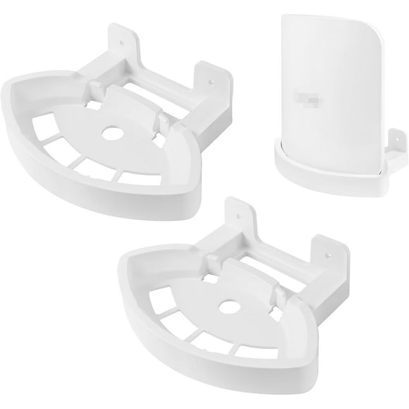 ERDS-2pcs Wall Mount Bracket for eero Max 7 WiFi, Effortless Installation No Messy Wires Space Saving, Strong ABS Holder, Cable Management at Home & Office