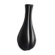 thumbnail image 1 of Jarrón de flores de imitación de cerámica, decoración minimalista única, decorativo nórdico para Negro S, 1 of 7