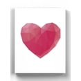 thumbnail image 1 of Crystal Heart. Wrapped Canvas  -Smartprints Designs,, 1 of 3