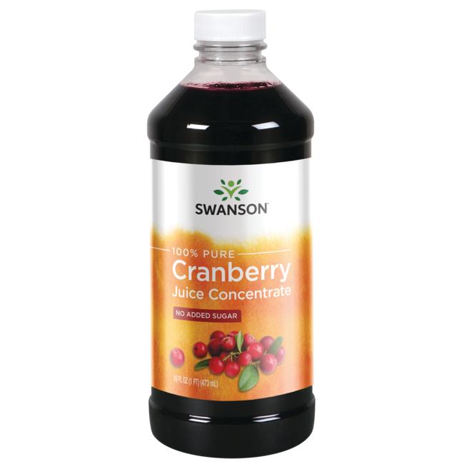 Swanson 100 Pure Cranberry Juice Concentrate No Added Sugar 16 fl oz