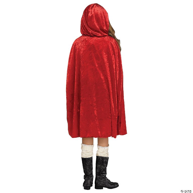 Little Girl in red hooded coat Stock Photo - Alamy