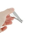 thumbnail image 2 of Unique Bargains 1 Pc Foldable Nail Clippers Toenail Clippers Silver Tone, 2 of 7