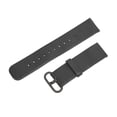 thumbnail image 3 of Correa de repuesto antipérdida de cuero para reloj inteligente Amazfit GTS 3 2 Bip S UBlack de 20 mm de ancho, 3 of 12