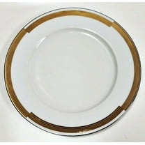 Haviland Limoges Cible Dinner Plate Thin Rim, 10 7/8" D