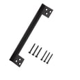 thumbnail image 1 of Door Latch Guard Plate Cover L Shaped Sturdy Metal Hardware Door Latch Protector 7Inch, 1 of 7