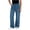 #0406-Blue, variant on Men's Denim Trousers Solid Color Loose Fit Boot Cut Wide Leg Pockets Casual Streetwear Outdoor Daily Long Pants