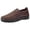 Coffee_018, variant on Mens Summer Breathable Non-Slip Casual Sneakers Comfortable Casual Hollow Out Mesh Platform Loafers, Summer Flat Slip On Walking Shoes Black 8 (EU-41)