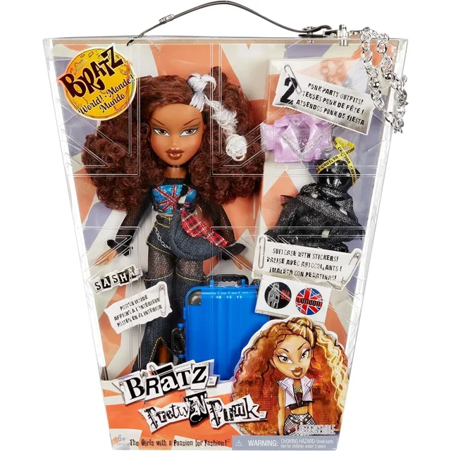 2025 Original Bratz Pretty 'N' Punk muñeca de moda Meygan Jade Sasha Yasmin CLOE 2 trajes maleta muñeca coleccionable niñas juguetes regalo