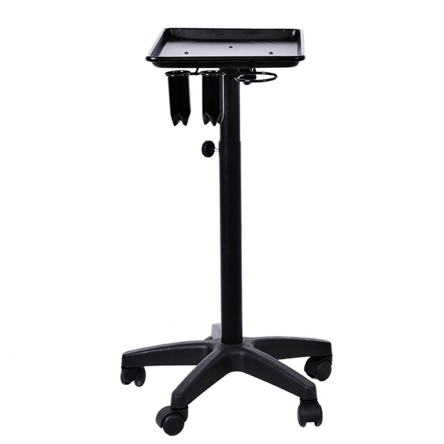 Bandeja para instrumentos, carrito de peluquería de aluminio para instrumentos de peluquería, carrito ajustable elaborado por expertos