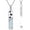 02-Bar Butterfly Urn Necklace, variant on Urn Necklaces for Ashes 925 Sterling Silver Dog Cat Cremation Jewelry with Funnel Filler Kit for Women Human Pets
