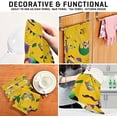 thumbnail image 7 of SKYSONIC Mardi Gras Kitchen Towel Set of 1,Super Soft Absorbent Hand Towel Tea Towel Tableware Cleaning Rag for Kitchen, Home, Hotel, Beach, Bathroom, Gym, 7 of 7