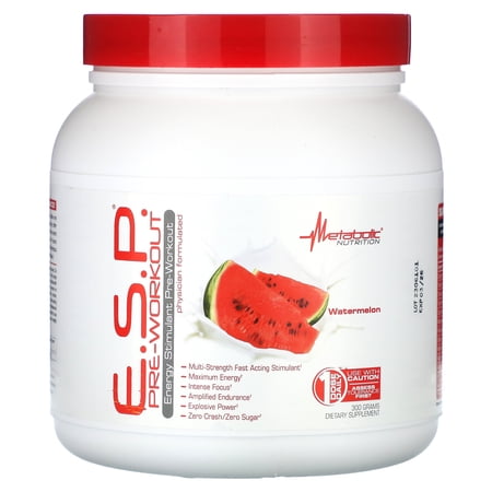 Metabolic Nutrition E.S.P. Pre-Workout  Watermelon  300 g