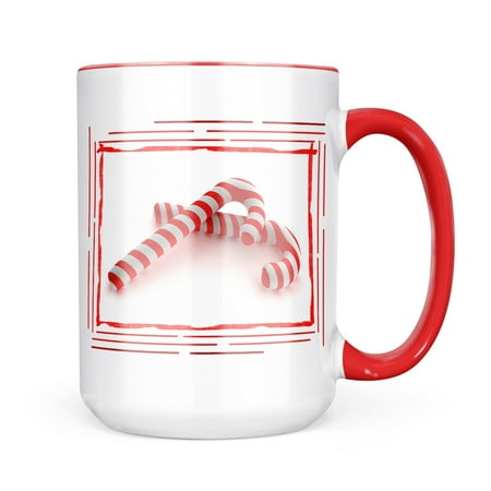 

Neonblond Christmas Candy Cane Mug gift for Coffee Tea lovers