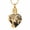 Gold-Black, variant on Tree of Life Cremation Heart Urn Ashes Necklace for Women Men with Birthstone Urn Necklace for Ashes Human / Pet Urn Pendant Keepsake Memorial Jewelry