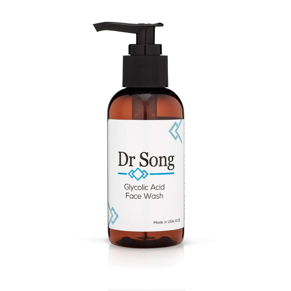 Dr Song Glycolic Acid Face Wash and Pore Cleanser, 10 Gel, AntiAging