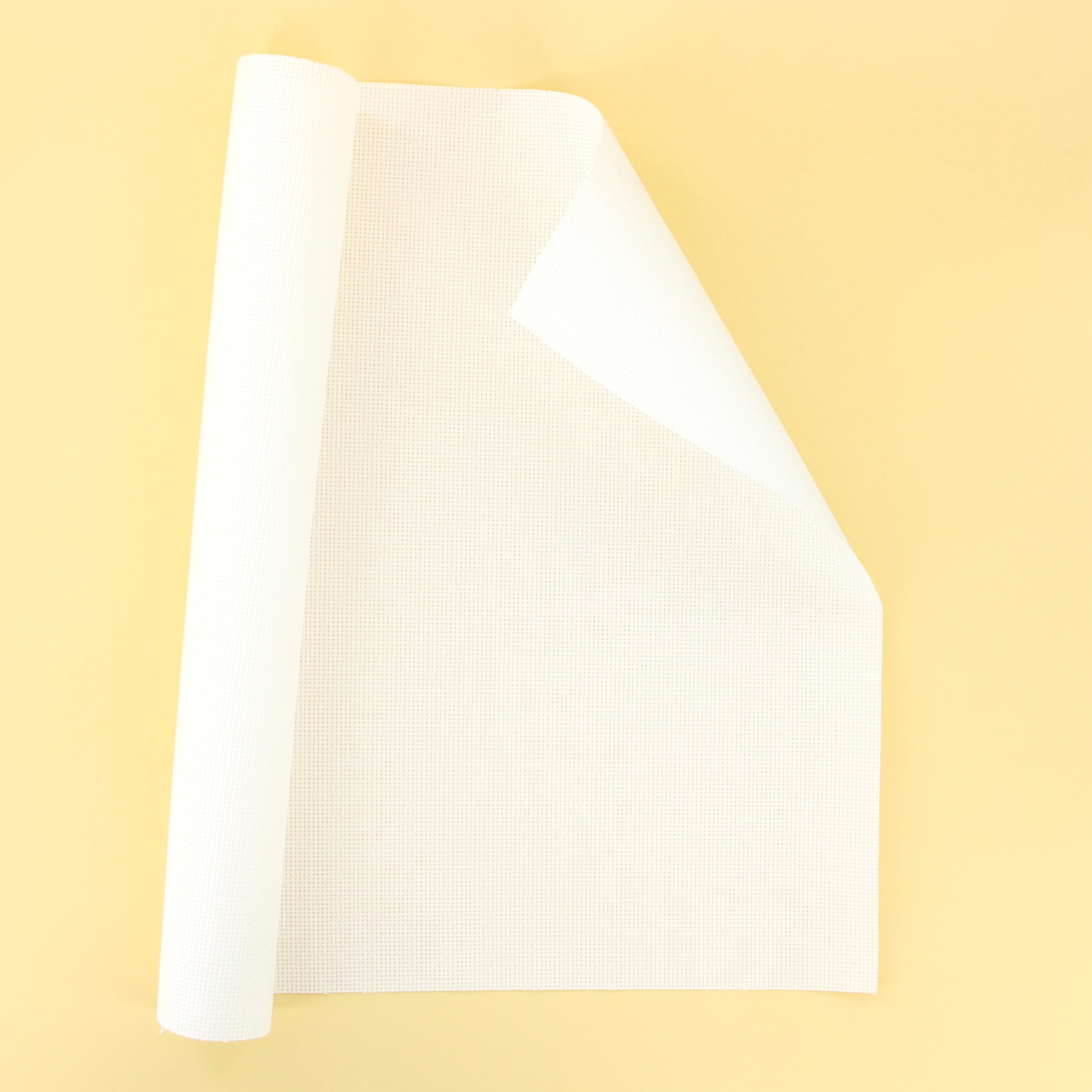 DMC CHARLES CRAFT Cotton Aida 11ct – White, 15" x 18" (38.1 x 45.7cm)