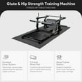 thumbnail image 2 of BalanceFrom Hip Thrust Home Gym Machine with Synclock Lever & Waist Pad, 190 lb Capacity, 2 of 5