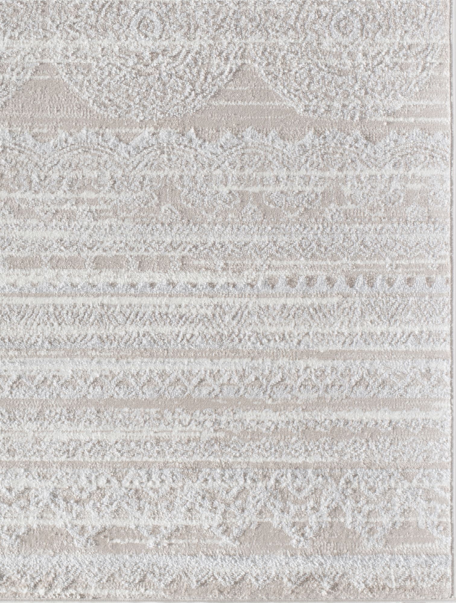 Rugs America LennoxLX10B Misty Cream Oriental Transitional Cream Area Rug, 9'x12'
