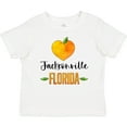 thumbnail image 3 of Inktastic Jacksonville Florida Orange in Heart Boys or Girls Baby T-Shirt, 3 of 5