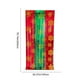 thumbnail image 3 of Cortinas navideñas con copos de nieve (juego de 2 piezas) | Decoración para fiestas navideñas de invierno de 99 x 199 cm | Fondo de plástico rojo o azul para fotomatón y decoración de ventanas, 3 of 6