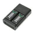 thumbnail image 3 of Paquete de batería recargable para Xbox One 2 baterías de 2600 mAh con estación de carga para Xbox One S para Xbox Series XS, 3 of 15