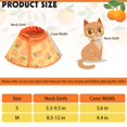 thumbnail image 2 of Adjustable Cat Recovery Collar - Soft Cone for Post-Surgery, Prevents Licking, Enables Eating and Drinking - Small Size, 2 of 4