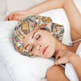thumbnail image 6 of Disketp Colorful Owls Adjustable Sleeping Hair Cap, Hairband Sleeping Cap Turban, Unisex, Available for Curly and Straight Hair, 6 of 6