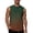 xx-Army Green788, variant on Gradient Horizontal Stripe Crew Neck Tank Top for Men Sleeveless Relaxed Fit Workout Daily Muscle Shirt