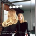 thumbnail image 4 of 4 Bulb LED Mirror Lights USB Rechargeable Cordless Vanity Makeup, 4 of 7