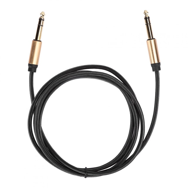 Cable de audio ANGGREK de aleación de aluminio 6,5 mm Negro