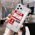 thumbnail image 1 of Fundas de silicona pintadas a la moda para Iphone 14, 11, 12, 13 Pro Max, XR, 7, 8 Plus, X, Xs, Max, 6, 6s, SE, 2022, 2020, 13 Mini qiuyongming unisex, 1 of 2
