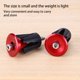 thumbnail image 3 of Advancent Pack de 2 tapones para manillar de bicicleta, accesorios para tapas Type6 NO6, 3 of 5