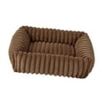 thumbnail image 2 of Vaveren Cute Dog Bed Non Slip Bottom Cute Puppy Bed for Puppy Small Medium Dogs Cats L Brown L, 2 of 8