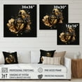 thumbnail image 4 of Designart Chic Black And Gold Perfume Bottle VII Canvas Wall Art, 4 of 5