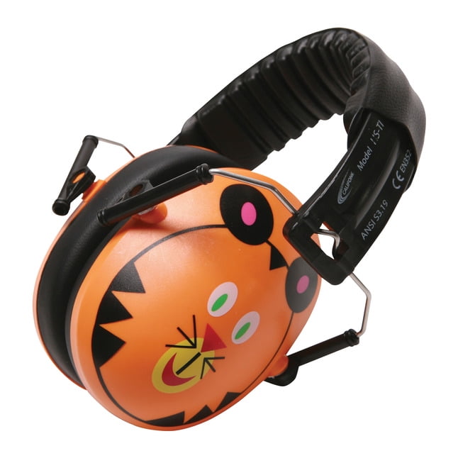 Califone Hush Buddy Hearing Protector Tiger, Orange