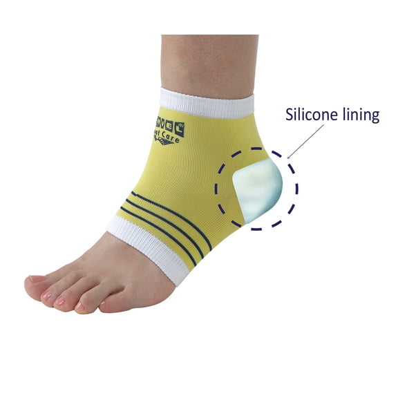 Uriel Moisturizing and Soothing Silcone Heel Socks Unisex (Pair)