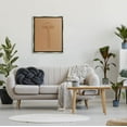thumbnail image 2 of Stupell Industries Botanical Mushroom Outline Nature Graphic Art Luster Gray Floating Framed Canvas Print Wall Art, Design by Ziwei Li, 2 of 8