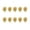 Gold Cylindrical, variant on 10PCS Stoppers Bead Easy Threading Beads Jewelry Crafting Beads Alloy Texture