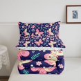 thumbnail image 5 of Manfei Bohemian Butterfly Floral Full Size Comforter Sets,Countryside Leaves Bedding Comforter Set,Colorful Stars Reversible,3-Piece,1 Comforter and 2 Pillowcases, 5 of 7