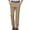 Khaki, variant on Blekii Men's Casual Chino Pants, Solid Color Workwear Style Trousers, Loose Straight Leg Comfort Fit, Cotton Fabric for Summer, Versatile Bottoms for Smart Casual Office Or Weekend Wear Beige