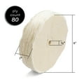 thumbnail image 2 of ENKAY - 6" Extra Thick Loose Cotton Buffing Wheel (80 Ply), 2 of 3