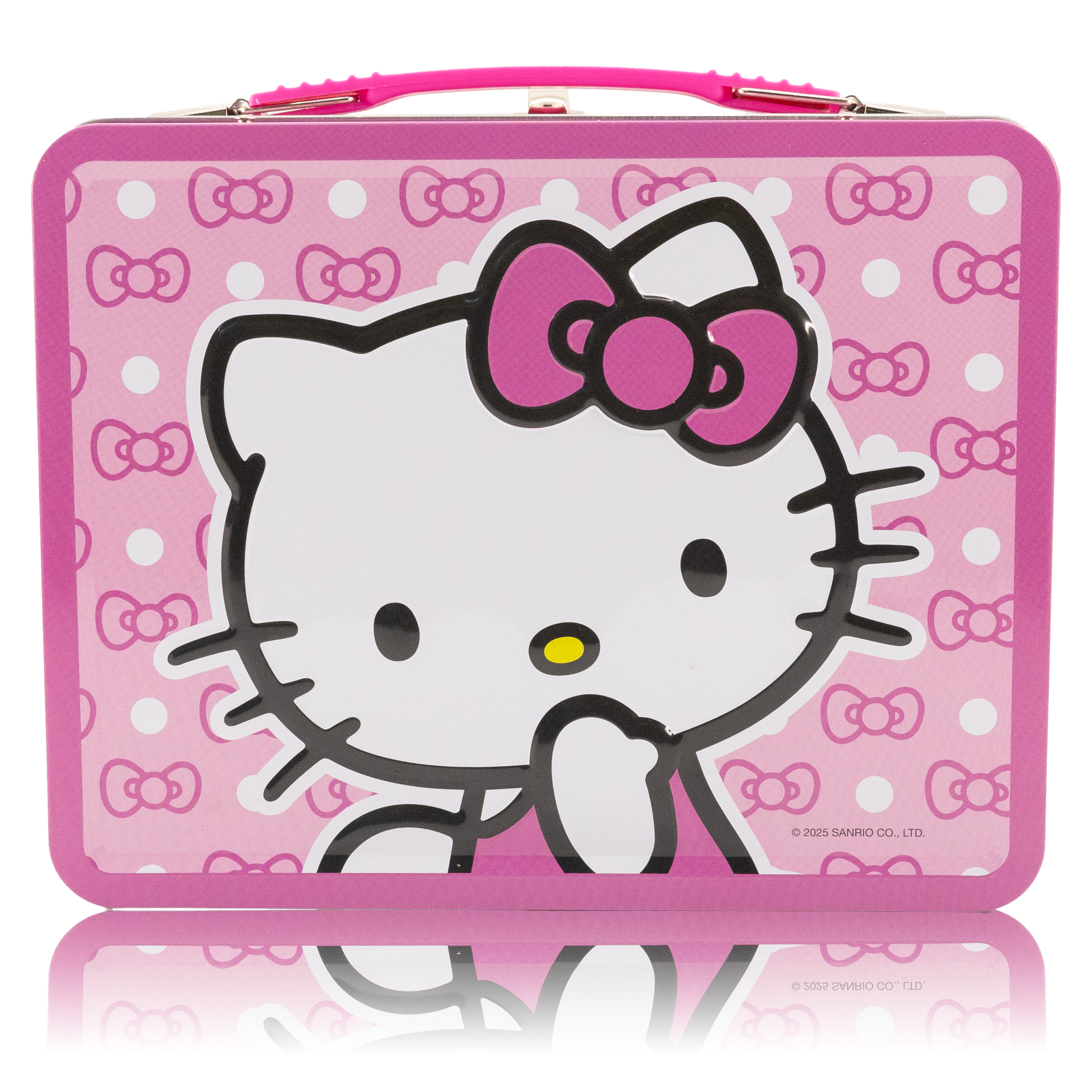 Fast Forward Sanrio Hello Kitty Lunch Box for Kids | Hello Kitty Tin Lunchbag for Girls, Unisex | Tin Lunchbox Storage, Toddler Snack Box, Bookbag Accessory | Ages 3+