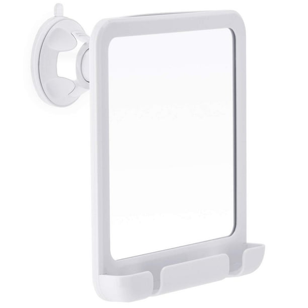 2019 Fogless Shower Mirror for Fog Free Shaving with Razor Holder and